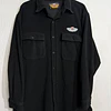Camisa manga larga marca Harley Davidson, color negro polar, Talla XL 1997 1