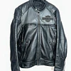 Chaqueta cuero marca Harley Davidson, modelo Legendary, talla M, 2000 1