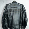 Chaqueta cuero marca Harley Davidson, modelo Legendary, talla M, 2000 2