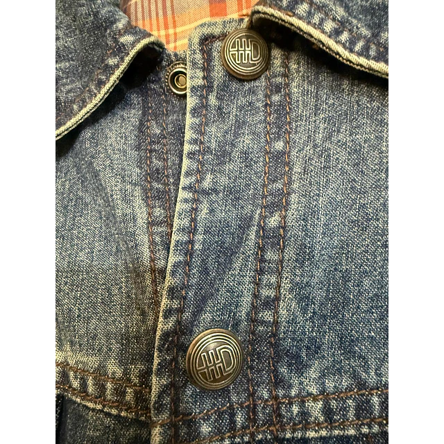 Chaqueta Denin Jeans hombre Harley Davidson, Talla M 2001 10