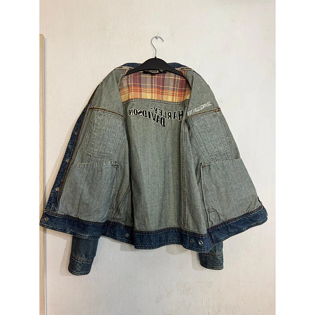 Chaqueta Denin Jeans hombre Harley Davidson, Talla M 2001 7