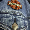 Chaqueta Denin Jeans hombre Harley Davidson, Talla L 2002 4
