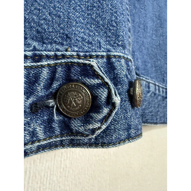 Chaqueta Denin Jeans hombre Harley Davidson, Talla L 2002 7