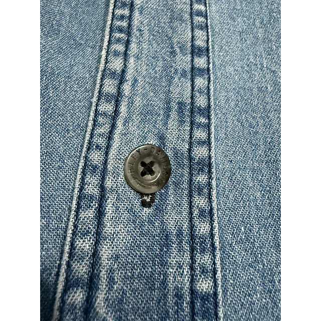 Camisa manga larga marca Harley Davidson, denin Jeans, Talla L 2005 3