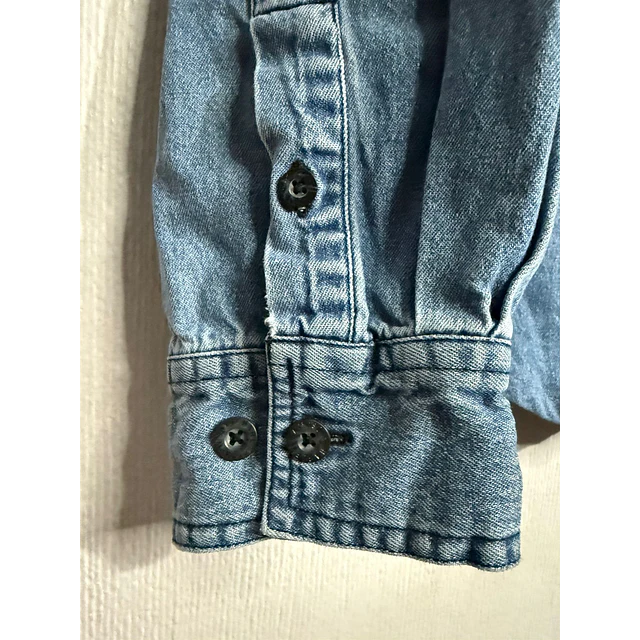 Camisa manga larga marca Harley Davidson, denin Jeans, Talla L 2005 4