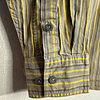 Camisa manga larga marca Harley Davidson, color amarilla a rayas Talla L 2006 6