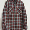 Camisa manga larga marca Harley Davidson, color rojo a cuadros, Talla L 2008 1