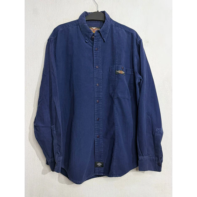 Camisa manga larga, marca Harley Davidson, Color azul, Talla L 2012 1