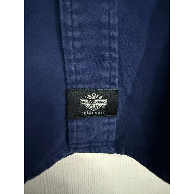 Camisa manga larga, marca Harley Davidson, Color azul, Talla L 2012 4