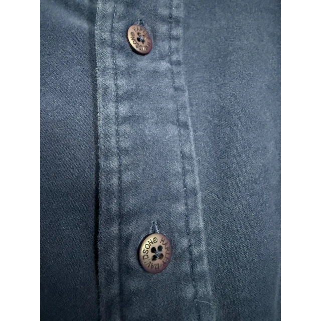 Camisa manga larga, marca Harley Davidson, Color azul, Talla L 2012 7