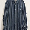 Camisa manga larga, marca Harley Davidson, Color azul a rayas, Talla L 2014 1