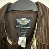 Camisa manga larga, marca Harley Davidson, color cafe, Talla L 2015 3