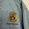 Camisa manga larga, marca Harley Davidson, Denin Jeans, Talla L 2017 4