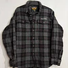 Camisa manga larga marca Harley Davidson, color a cuadros de franela, Talla M 2018 1