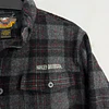 Camisa manga larga marca Harley Davidson, color a cuadros de franela, Talla M 2018 3