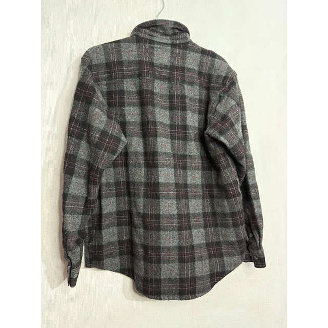 Camisa manga larga marca Harley Davidson, color a cuadros de franela, Talla M 2018 2