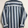 Camisa manga larga marca Harley Davidson, color azul a rayas, Talla M 2019 2