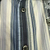 Camisa manga larga marca Harley Davidson, color azul a rayas, Talla M 2019 4