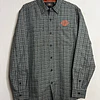 Camisa manga larga marca Harley Davidson, color gris a cuadros, Talla M 2021 1