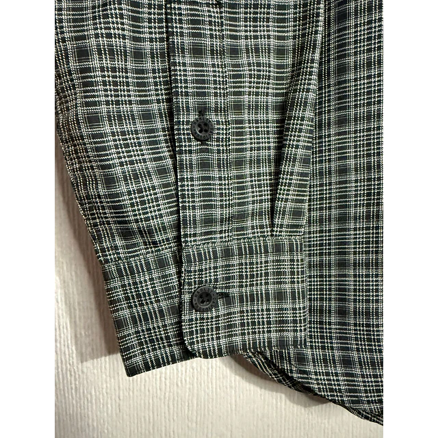 Camisa manga larga marca Harley Davidson, color gris a cuadros, Talla M 2021 5
