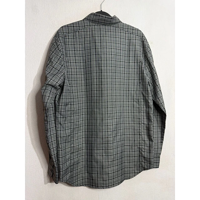 Camisa manga larga marca Harley Davidson, color gris a cuadros, Talla M 2021 2