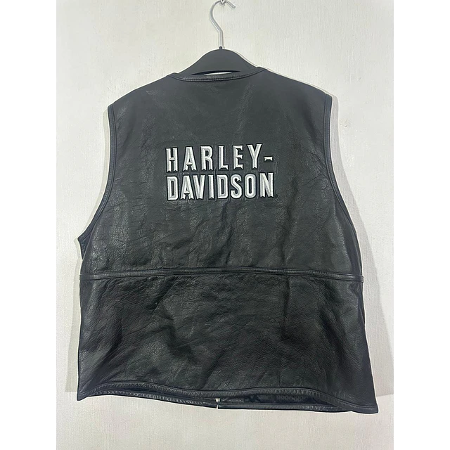 Chaqueta Vest Cuero Marca Harley Davidson, Talla 2XL 2022 2