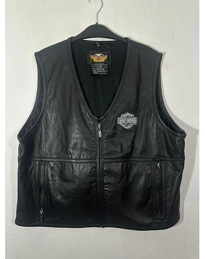 Chaqueta Vest Cuero Marca Harley Davidson, Talla 2XL 2022