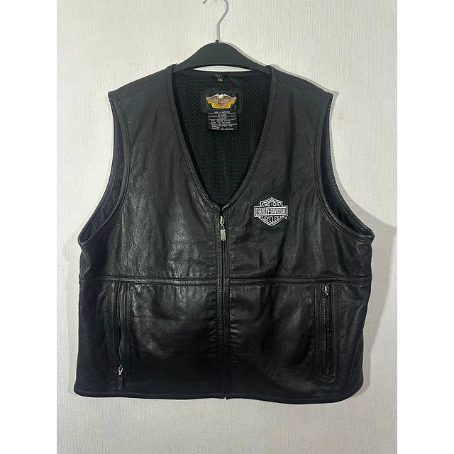 Chaqueta Vest Cuero Marca Harley Davidson, Talla 2XL 2022 1