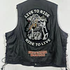 Chaqueta Vest Cuero Marca Harley Davidson, Talla 2XL 2023 2