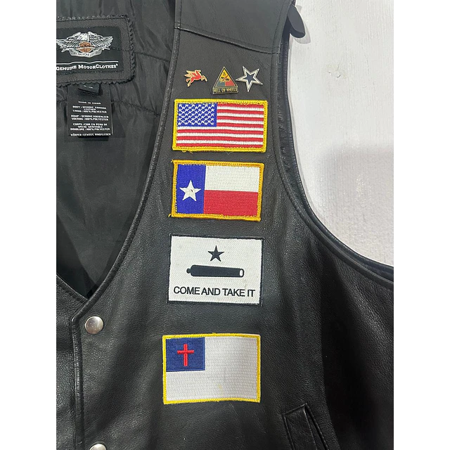 Chaqueta Vest Cuero Marca Harley Davidson, Talla 2XL 2023 5