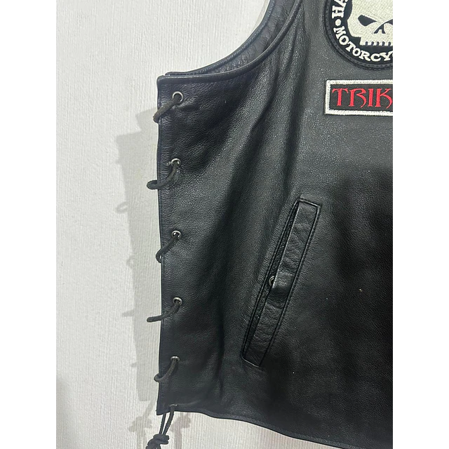 Chaqueta Vest Cuero Marca Harley Davidson, Talla 2XL 2023 6