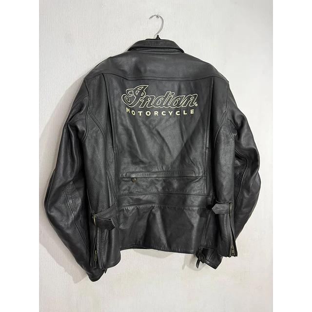Chaqueta cuero marca Indian Mortorcycle hombre talla XL 2026 6