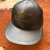 Gorro jockey cuero, color negro harley davidson Talla XL 2027 1