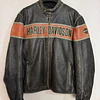 Chaqueta cuero marca Harley davidson, Victory Lane, color negro talla XL 2031 1