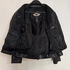 Chaqueta cuero marca Harley davidson, Victory Lane Black, color negro talla L 2032 5