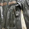 Chaqueta cuero marca Harley davidson, Victory Lane Black, color negro talla L 2032 7