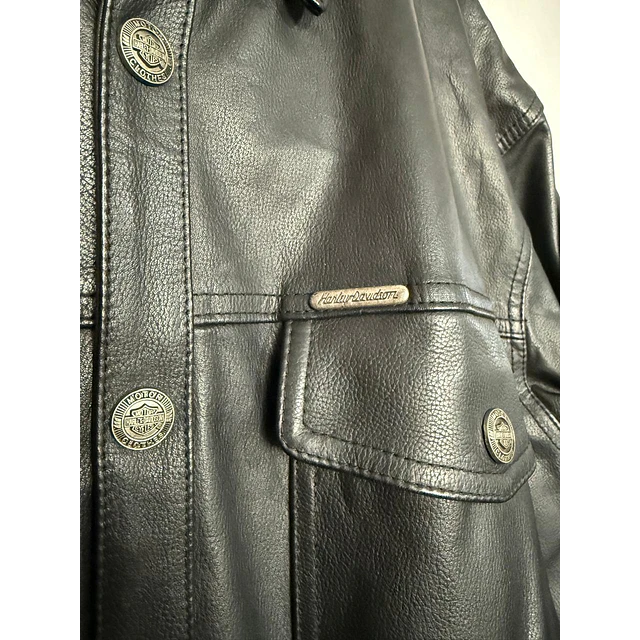 Chaqueta Sobrecamisa cuero, Marca Harley Davidson, Talla XL 2033 4