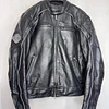 Chaqueta cuero hombre marca Harley Davidson, talla L Modelo Skull reflectante 2034 6