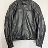 Chaqueta cuero hombre marca Harley Davidson, talla L Modelo Skull reflectante 2034 11