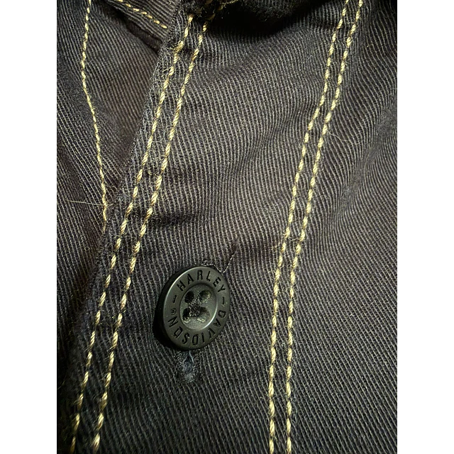 Camisa manga larga, marca Harley Davidson, Modelo Eagle color azul talla M 2035 4