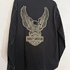 Camisa manga larga, marca Harley Davidson, Modelo Eagle color azul talla M 2035 7