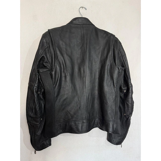 Chaqueta cuero respirable, marca Harley Davidson hombre, talla XL 2036 2
