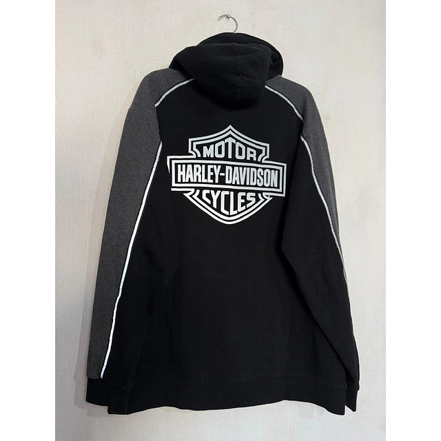 Poleron manga larga, Marca Harley Davidson, talla XL Reflectante 2037 2
