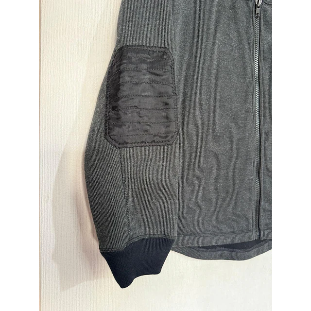 Poleron Manga larga y cierre, color gris, marca Harley Davidson, talla L 2039 7