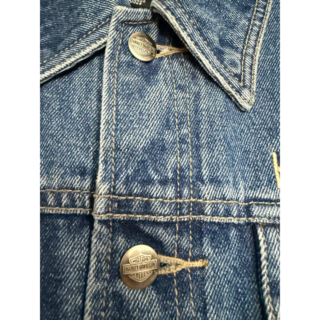 Chaqueta Parchera Vest jeans, marca Harley Davidson Talla L 2046 5