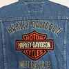 Chaqueta Parchera Vest jeans, marca Harley Davidson Talla L 2046 8