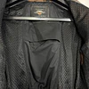 Chaqueta cuero marca Harley Davidson, talla M color cafe con protecciones 2048 5