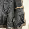 Chaqueta cuero marca Harley Davidson, talla M color cafe con protecciones 2048 6