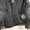 Chaqueta cuero marca Harley davidson, Modelo wing skull reflectante, color negro talla M 2049 15