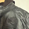 Chaqueta cuero mujer, marca Harley Davidson, Modelo Skull Reflectante talla XL 2051 7